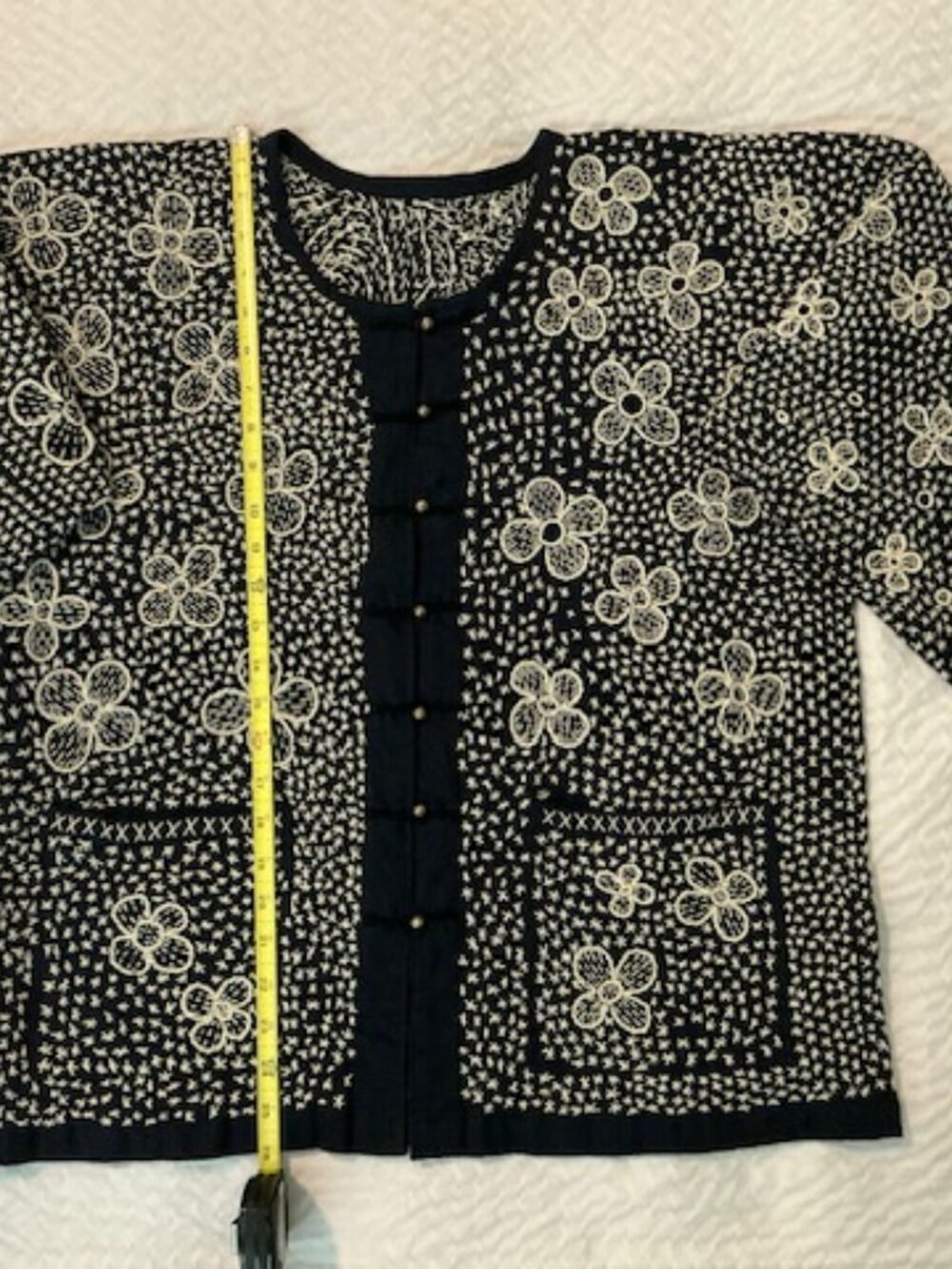 Women's one of a kind handmade Sashiko Jacket M/L